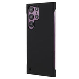 Samsung Galaxy S24 Ultra Plastik Cover Uden Sider - Sort