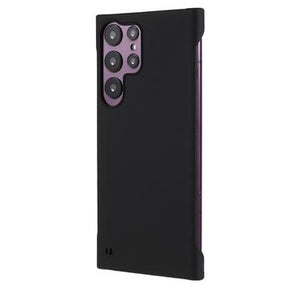 Samsung Galaxy S24 Ultra Plastik Cover Uden Sider - Sort
