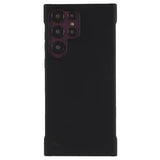 Samsung Galaxy S24 Ultra Plastik Cover Uden Sider - Sort