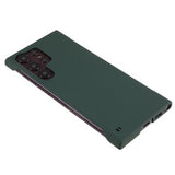 Samsung Galaxy S24 Ultra Plastik Cover Uden Sider - Mørkegrøn