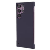 Samsung Galaxy S24 Ultra Plastik Cover Uden Sider - Mørkelilla