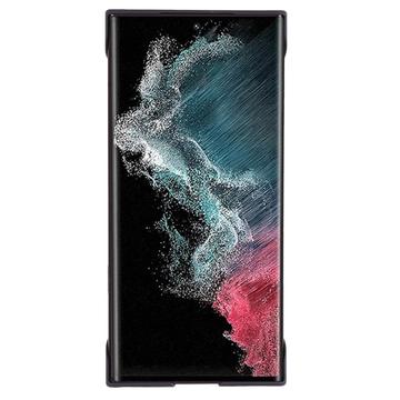 Samsung Galaxy S24 Ultra Plastik Cover Uden Sider - Mørkelilla