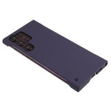 Samsung Galaxy S24 Ultra Plastik Cover Uden Sider - Mørkelilla