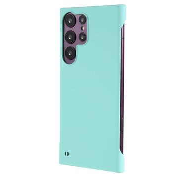 Samsung Galaxy S24 Ultra Plastik Cover Uden Sider - Lyse Cyan