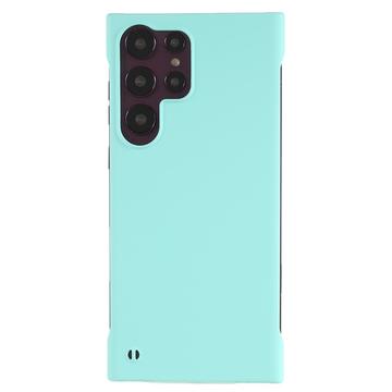 Samsung Galaxy S24 Ultra Plastik Cover Uden Sider - Lyse Cyan