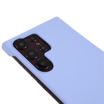 Samsung Galaxy S24 Ultra Plastik Cover Uden Sider - Lyselilla