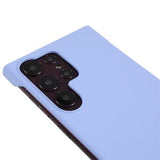 Samsung Galaxy S24 Ultra Plastik Cover Uden Sider - Lyselilla