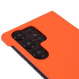 Samsung Galaxy S24 Ultra Plastik Cover Uden Sider - Orange