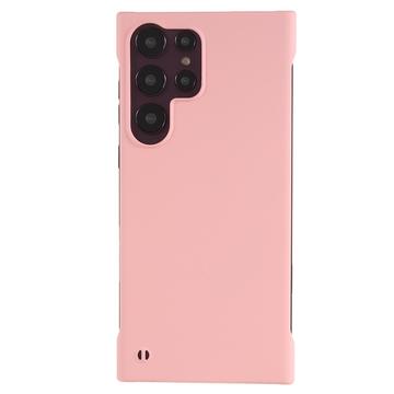 Samsung Galaxy S24 Ultra Plastik Cover Uden Sider - Pink