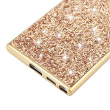 Samsung Galaxy S24 Ultra Glitter Series Hybrid Cover - Guld