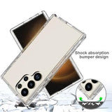 Samsung Galaxy S24 Ultra Gradient Series Hybrid Cover - Blå / Gennemsigtig