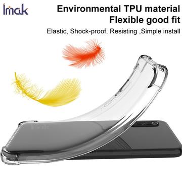 Samsung Galaxy S24 Ultra Imak Faldsikkert TPU Cover - Gennemsigtig