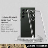 Samsung Galaxy S24 Ultra Imak UX-5 TPU Cover - Gennemsigtig
