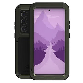 Samsung Galaxy S24 Ultra Love Mei Powerful Hybrid Cover - Grøn
