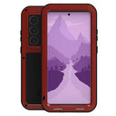 Samsung Galaxy S24 Ultra Love Mei Powerful Hybrid Cover - Rød