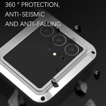 Samsung Galaxy S24 Ultra Love Mei Powerful Hybrid Cover - Gul