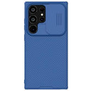 Samsung Galaxy S24 Ultra Nillkin CamShield Pro Hybrid Cover - Blå