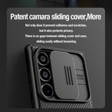 Samsung Galaxy S24 Ultra Nillkin CamShield Pro Hybrid Cover - Blå