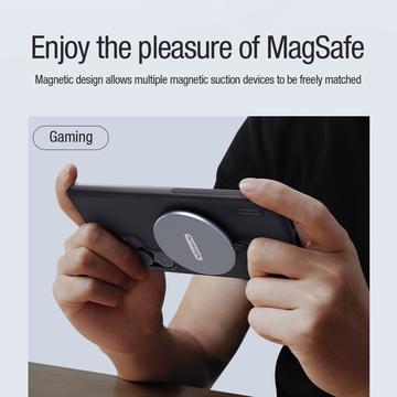 Samsung Galaxy S24 Ultra Nillkin Frosted Shield Pro Magnetic Hybrid Cover - Sort