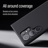 Samsung Galaxy S24 Ultra Nillkin Frosted Shield Pro Magnetic Hybrid Cover - Sort