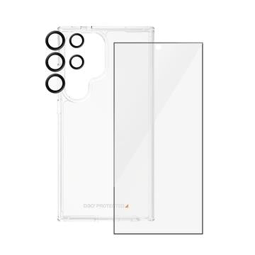 Samsung Galaxy S24 Ultra PanzerGlass 3-i-1 Beskyttelsessæt - Klar