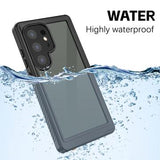 Samsung Galaxy S24 Ultra Redpepper FS IP68 Vandtæt Cover - Sort