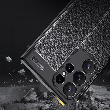 Samsung Galaxy S24 Ultra Slim-Fit Premium TPU Cover - Sort