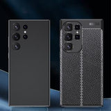 Samsung Galaxy S24 Ultra Slim-Fit Premium TPU Cover - Sort