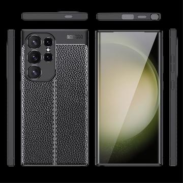 Samsung Galaxy S24 Ultra Slim-Fit Premium TPU Cover - Sort