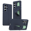 Samsung Galaxy S24 Ultra Smart hybrid cover med stående greb - Safir