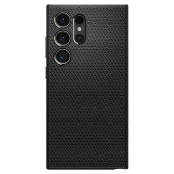 Samsung Galaxy S24 Ultra Spigen Liquid Air TPU Cover - Sort
