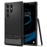Samsung Galaxy S24 Ultra Spigen Rugged Armor TPU Cover - Sort
