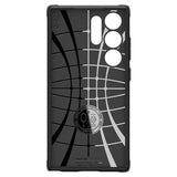 Samsung Galaxy S24 Ultra Spigen Rugged Armor TPU Cover - Sort