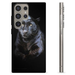 Samsung Galaxy S24 Ultra TPU Cover - Sort Panter
