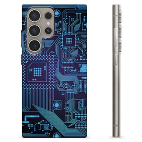 Samsung Galaxy S24 Ultra TPU Cover - Kredsløbsplade