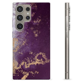 Samsung Galaxy S24 Ultra TPU Cover - Gylden Plomme