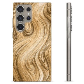 Samsung Galaxy S24 Ultra TPU Cover - Gylden Sand