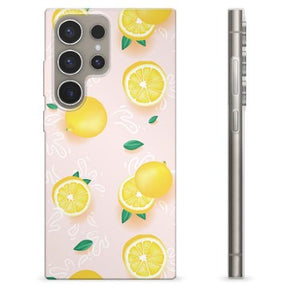 Samsung Galaxy S24 Ultra TPU Cover - Citron Mønster