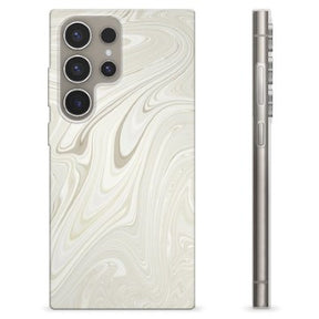 Samsung Galaxy S24 Ultra TPU Cover - Perle Marmor