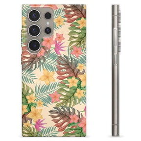 Samsung Galaxy S24 Ultra TPU Cover - Lyserøde Blomster