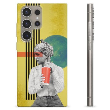 Samsung Galaxy S24 Ultra TPU Cover - Retro Kunst