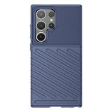 Samsung Galaxy S24 Ultra Thunder Series TPU Cover - Blå