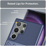 Samsung Galaxy S24 Ultra Thunder Series TPU Cover - Blå