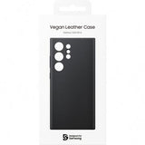 Samsung Galaxy S24 Ultra Vegansk Læder Cover GP-FPS928HCABW - sort