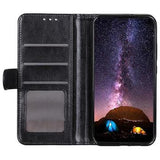 Samsung Galaxy S25/S24 Pung Taske med Magnetisk Lukning - Sort