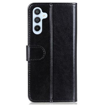 Samsung Galaxy S25/S24 Pung Taske med Magnetisk Lukning - Sort