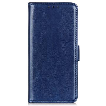 Samsung Galaxy S25/S24 Pung Taske med Magnetisk Lukning - Blå