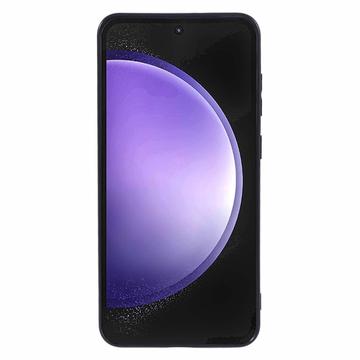 Samsung Galaxy S24+ Anti-Fingeraftryk Mat TPU Cover - Sort