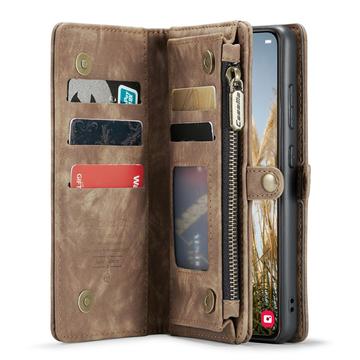 Samsung Galaxy S24+ Caseme 008 2-i-1 Multifunktionel Pung - Brun