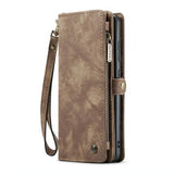 Samsung Galaxy S24+ Caseme 008 2-i-1 Multifunktionel Pung - Brun